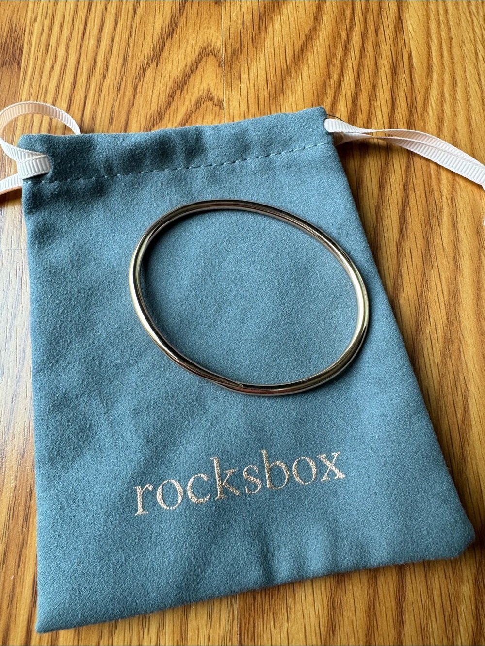 Rocksbox Gold Bangle Bracelet